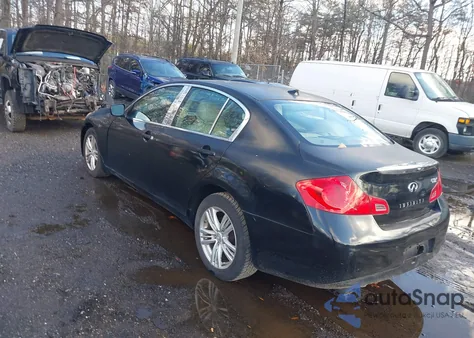 2011 Infiniti G37X from USA, damaged, VIN JN1CV6AR9BM400507